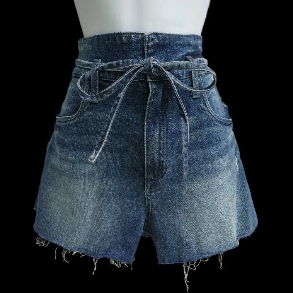 Kut From The Kloth Denim Shorts Juniper High Rise Short Cotton Spandex 4